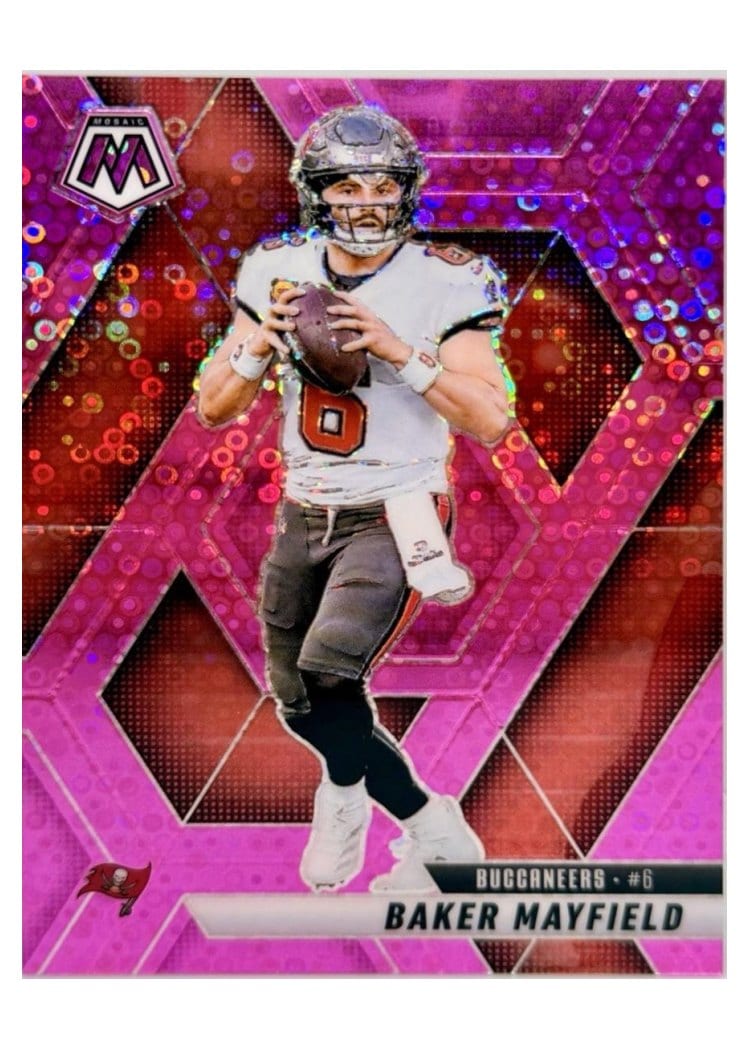 2025 Panini Mosaic Base Set Baker Mayfield #82 card
