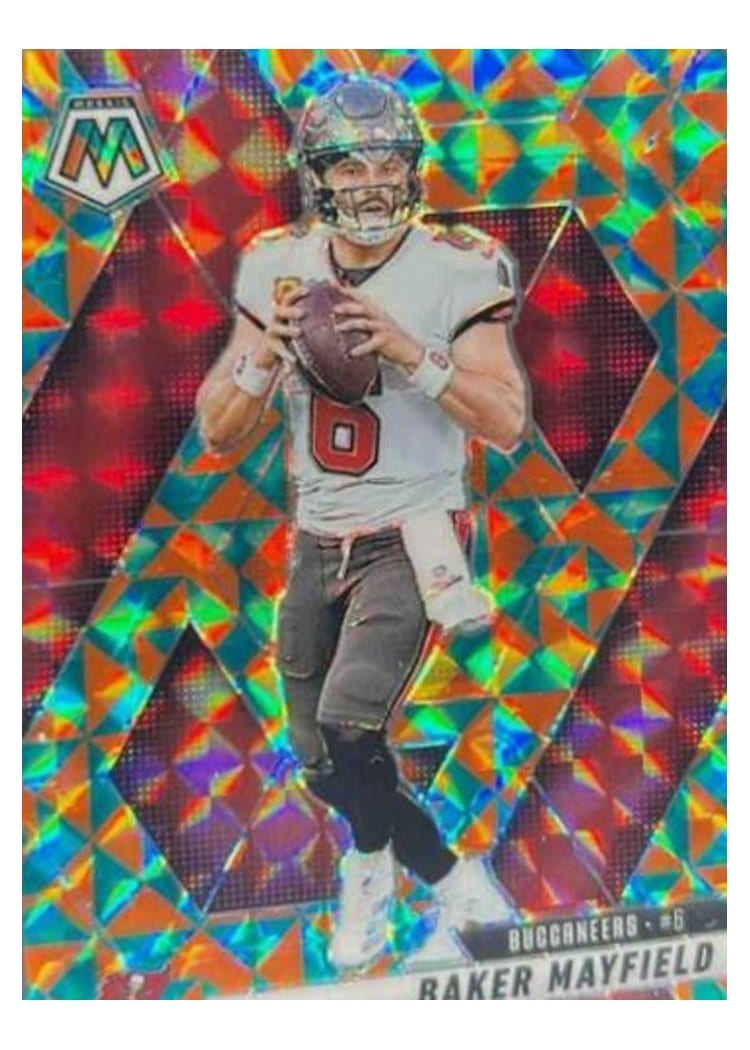 2025 Panini Mosaic Base Set Baker Mayfield #82 card