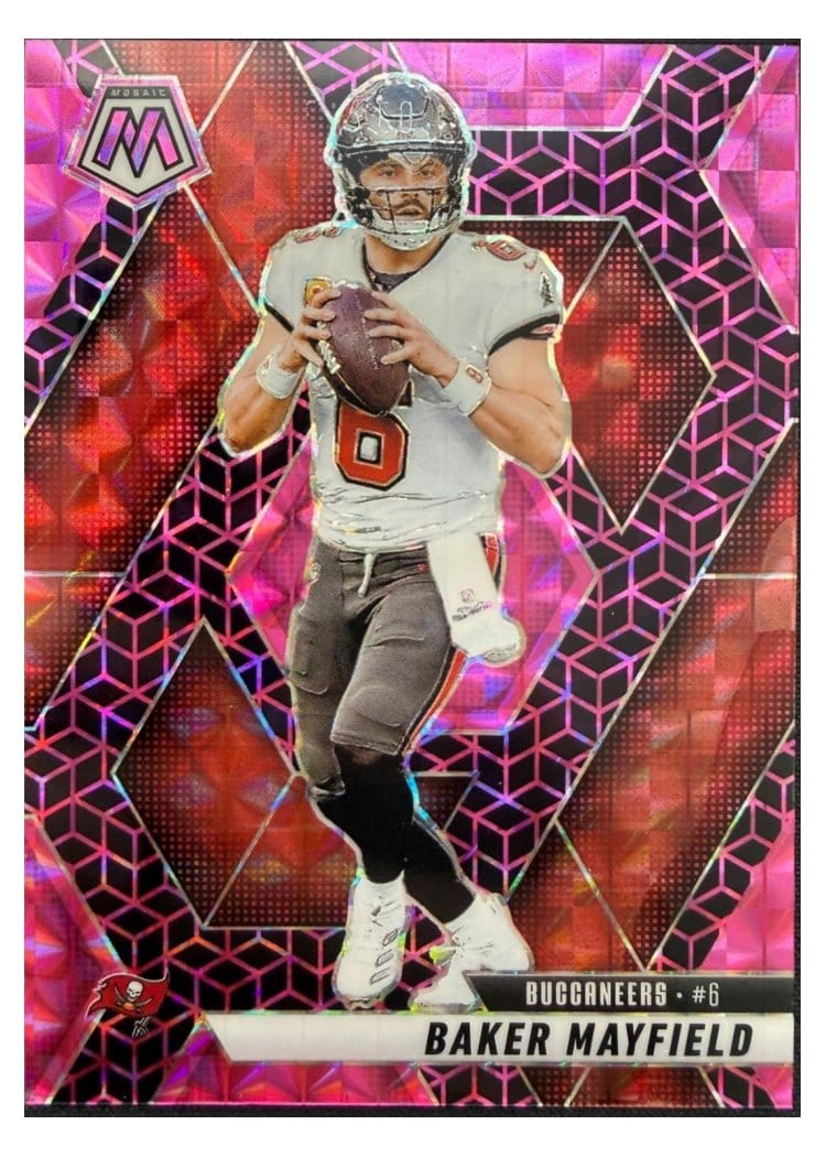 2025 Panini Mosaic Base Set Baker Mayfield #82 card