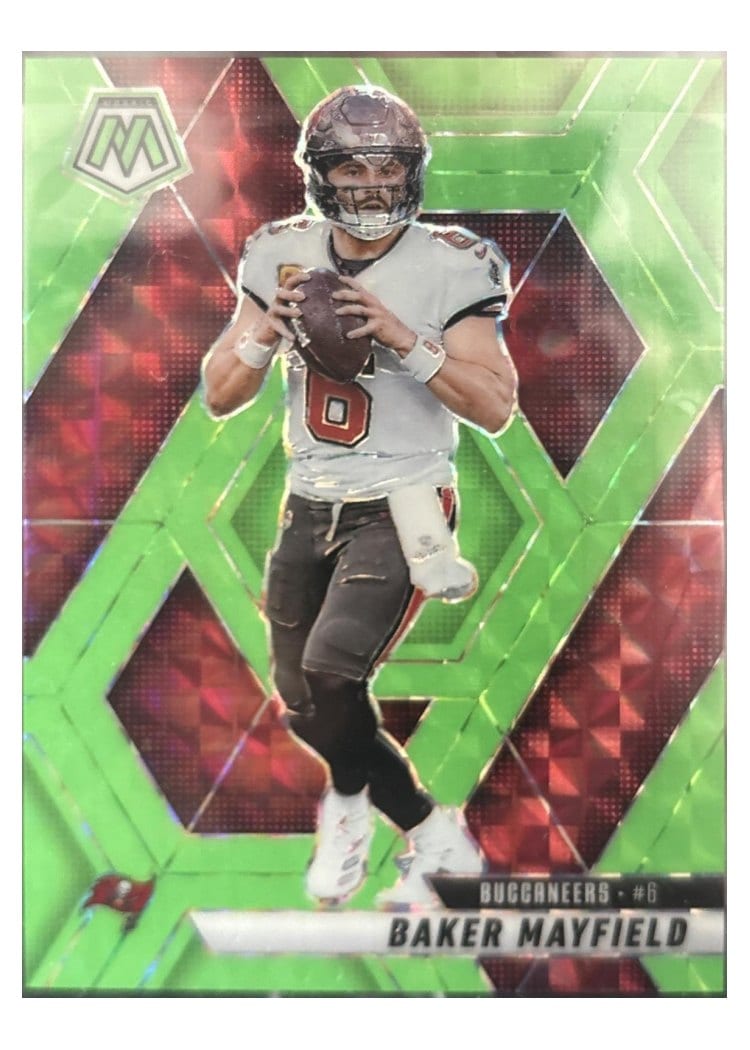2025 Panini Mosaic Base Set Baker Mayfield #82 card