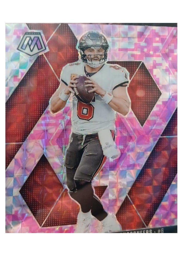 2025 Panini Mosaic Base Set Baker Mayfield #82 card