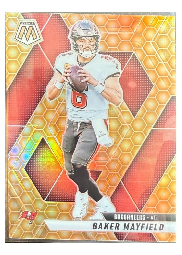 2025 Panini Mosaic Base Set Baker Mayfield #82 card