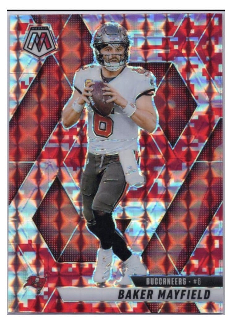 2025 Panini Mosaic Base Set Baker Mayfield #82 card