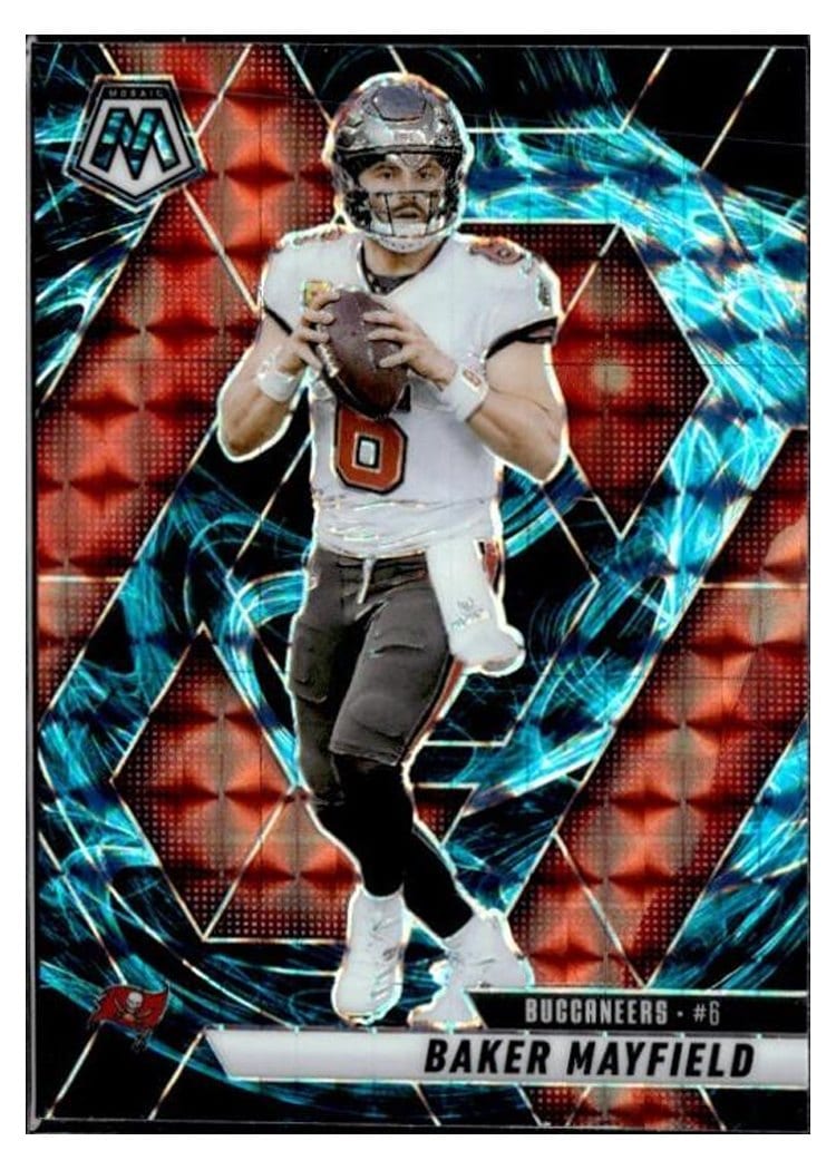 2025 Panini Mosaic Base Set Baker Mayfield #82 card