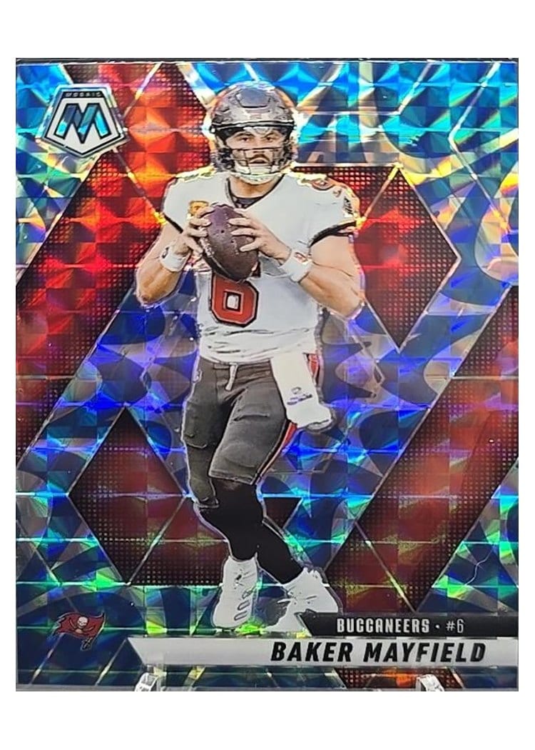 2025 Panini Mosaic Base Set Baker Mayfield #82 card