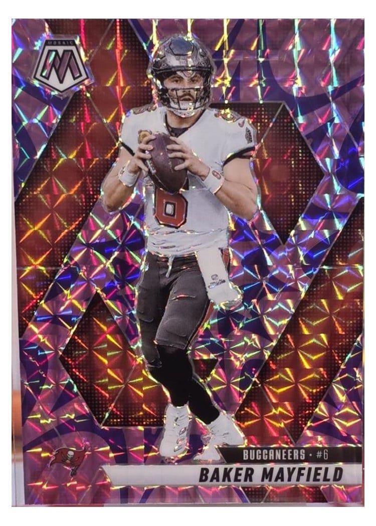 2025 Panini Mosaic Base Set Baker Mayfield #82 card