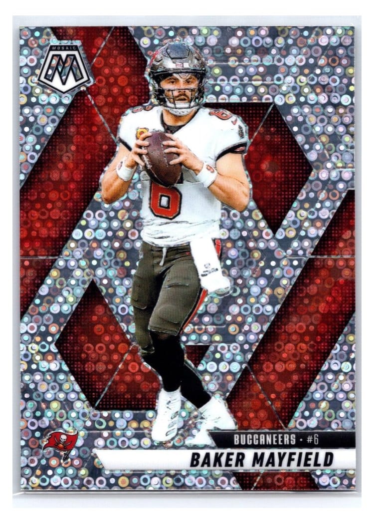 2025 Panini Mosaic Base Set Baker Mayfield #82 card