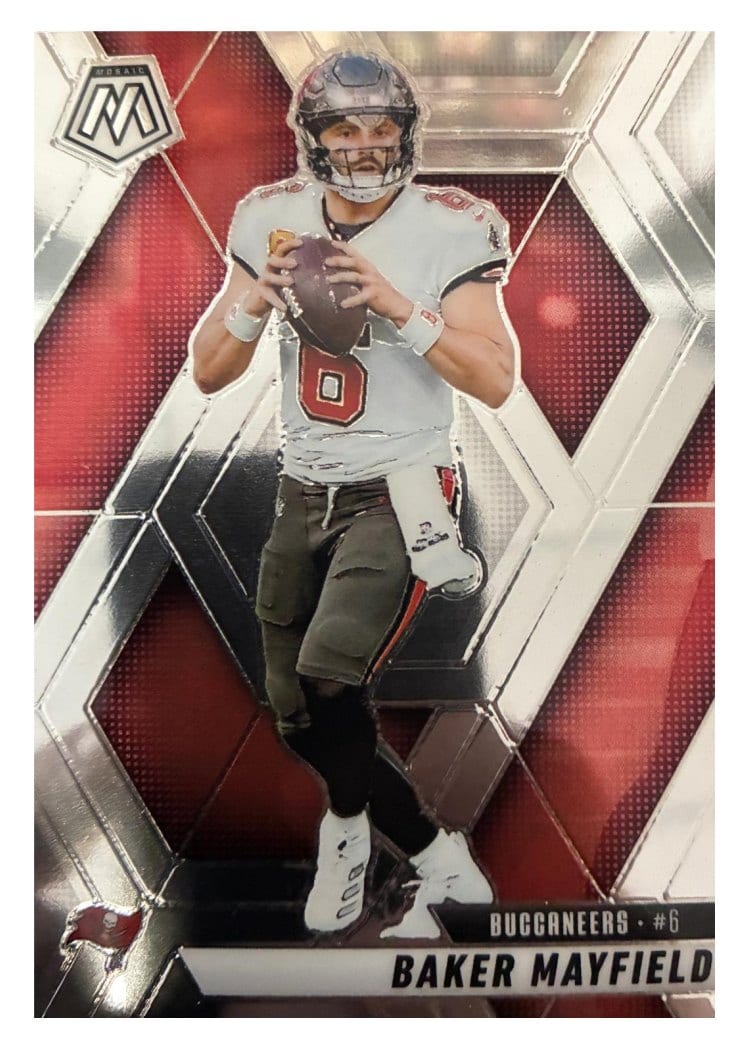 2025 Panini Mosaic Base Set Baker Mayfield #82 card