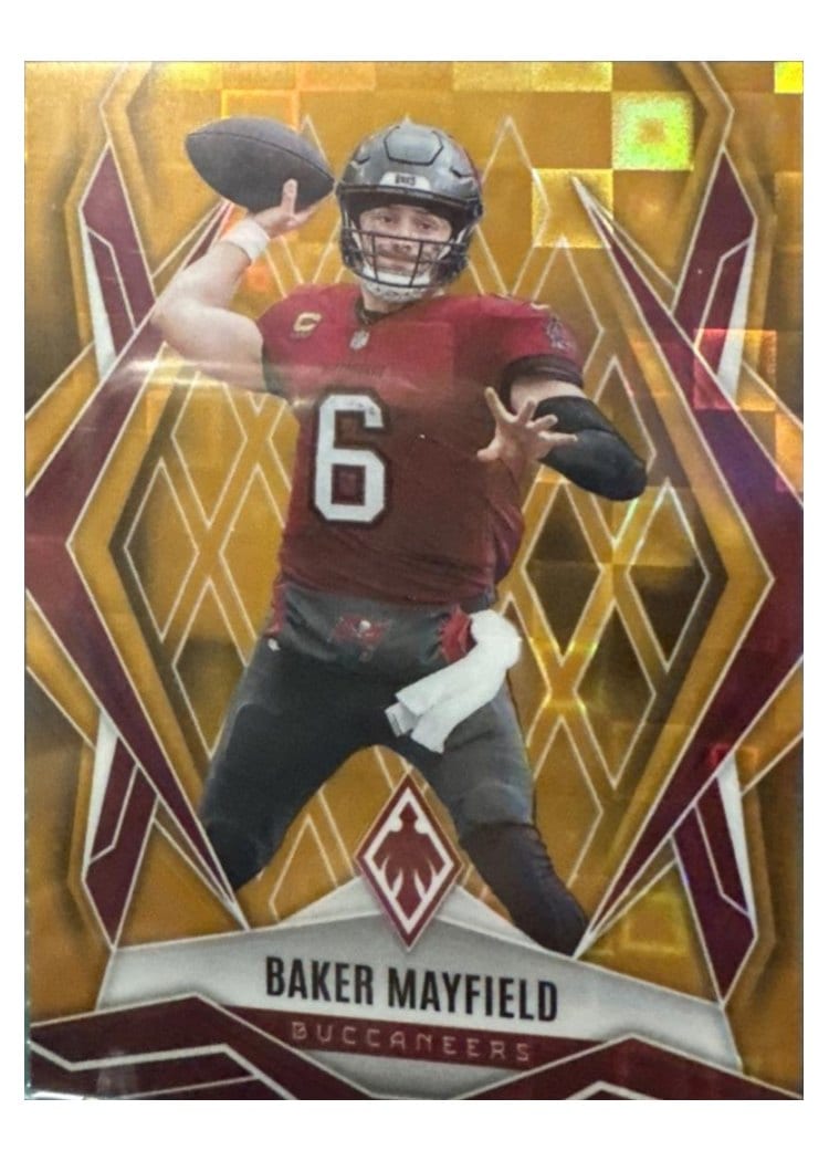 2025 Panini Phoenix Base Set Baker Mayfield #128 card