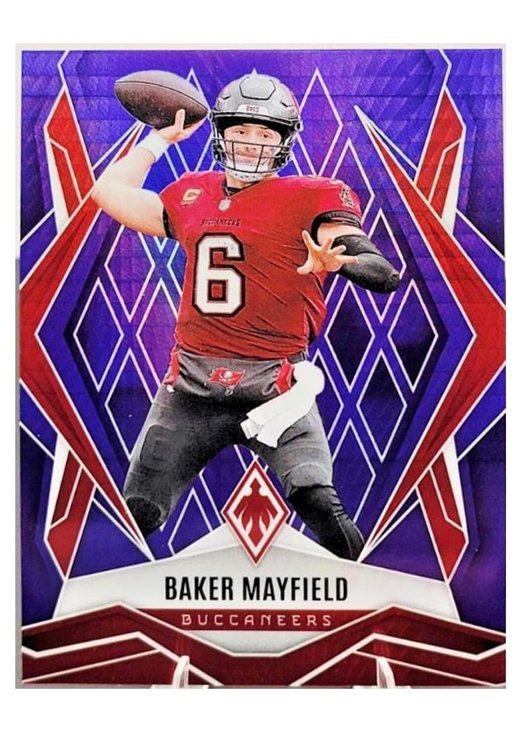 2025 Panini Phoenix Base Set Baker Mayfield #128 card