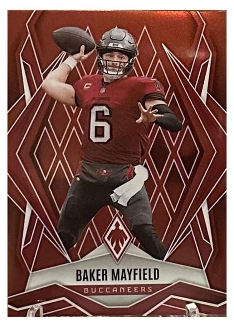 2025 Panini Phoenix Base Set Baker Mayfield #128 card