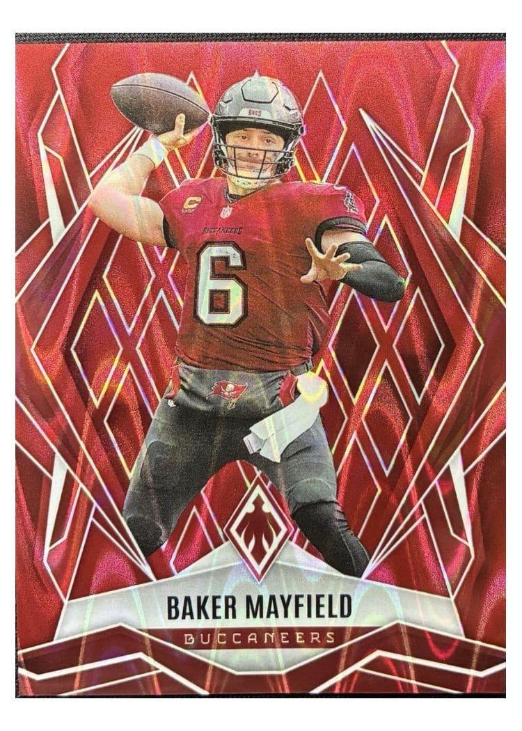 2025 Panini Phoenix Base Set Baker Mayfield #128 card
