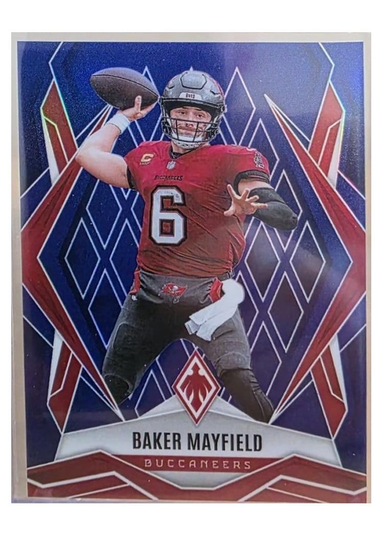2025 Panini Phoenix Base Set Baker Mayfield #128 card