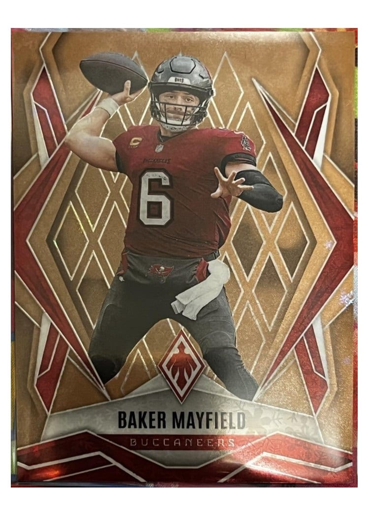 2025 Panini Phoenix Base Set Baker Mayfield #128 card