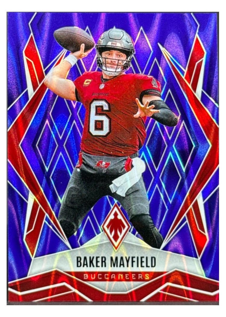 2025 Panini Phoenix Base Set Baker Mayfield #128 card