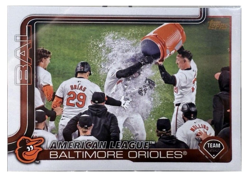 2025 Topps Base Set Baltimore Orioles #170 card
