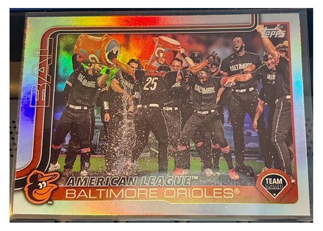 2025 Topps Base Set Baltimore Orioles #170 card
