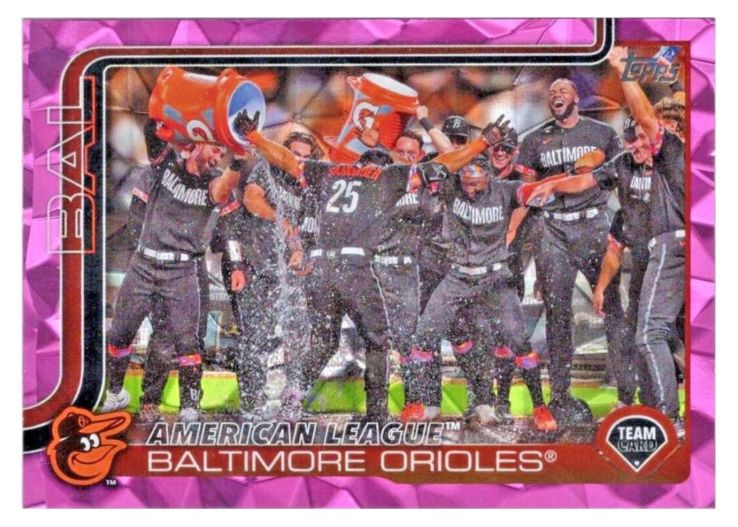 2025 Topps Base Set Baltimore Orioles #170 card