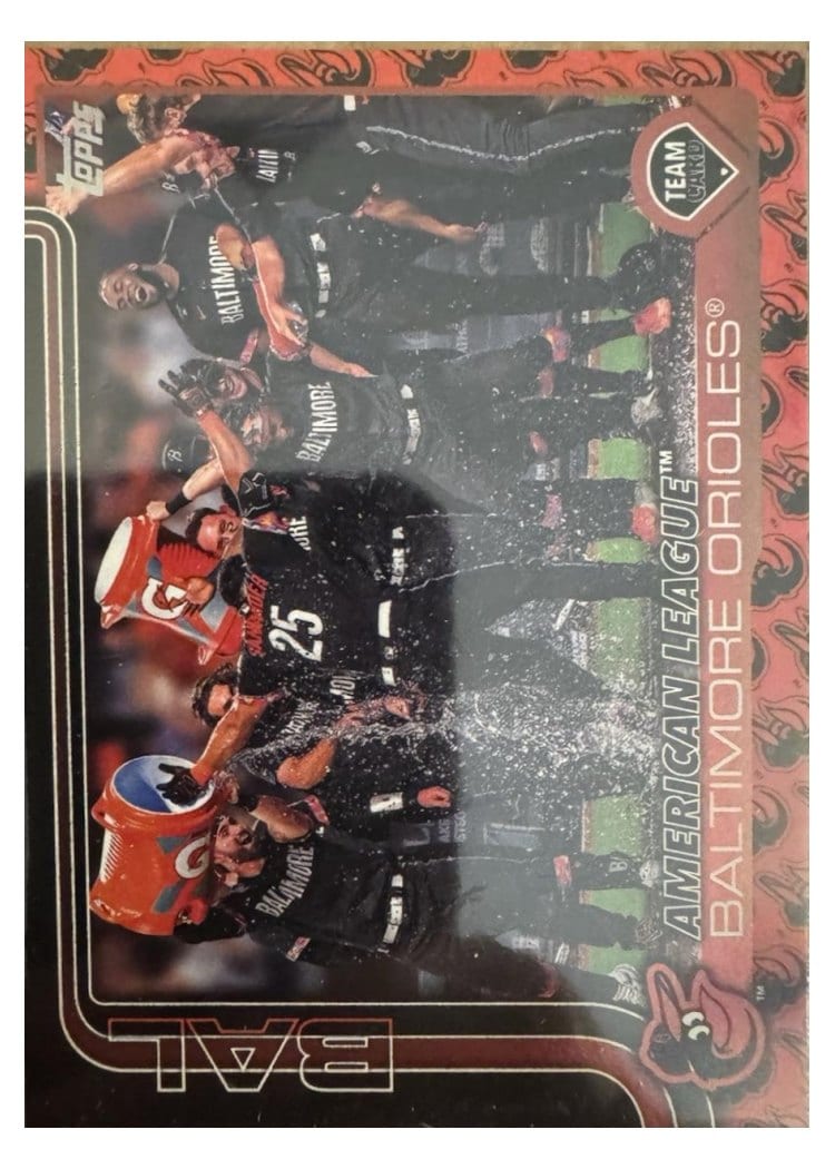 2025 Topps Base Set Baltimore Orioles Team Color #170 card