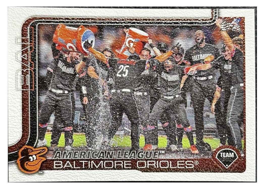 2025 Topps Base Set Baltimore Orioles #170 card