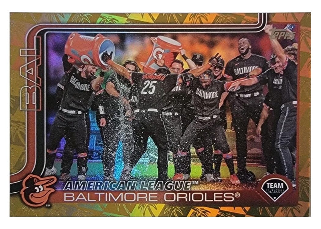 2025 Topps Base Set Baltimore Orioles #170 card