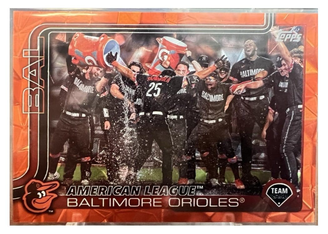 2025 Topps Base Set Baltimore Orioles #170 card