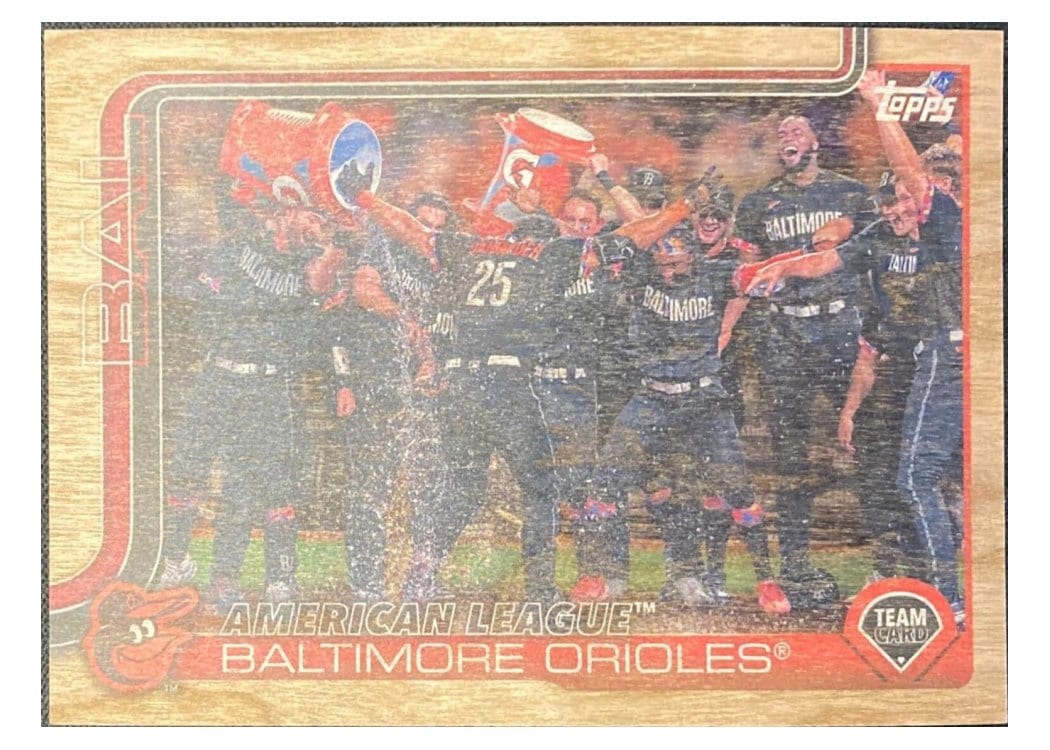 2025 Topps Base Set Baltimore Orioles #170 card