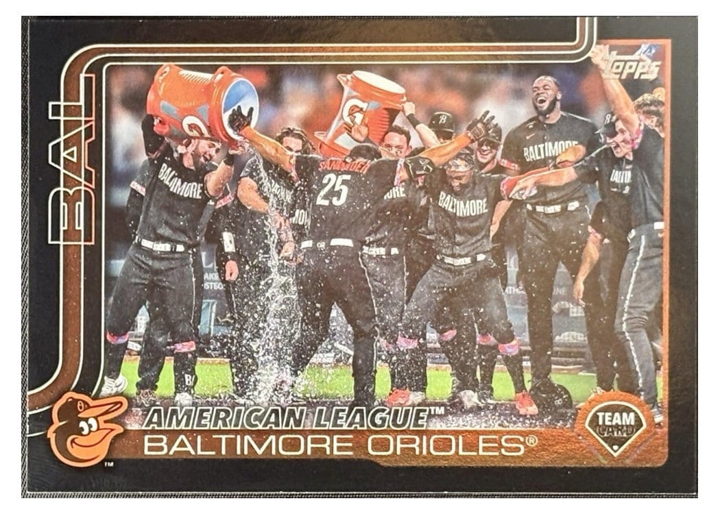 2025 Topps Base Set Baltimore Orioles #170 card