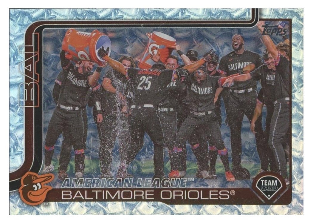 2025 Topps Base Set Baltimore Orioles #170 card