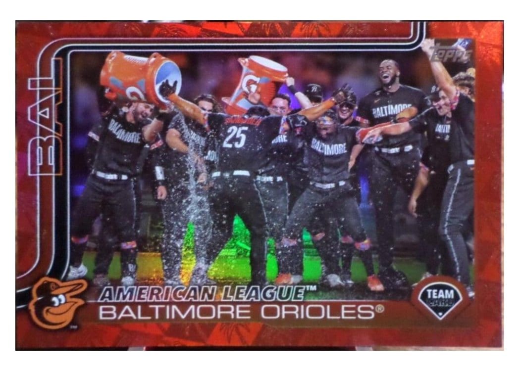 2025 Topps Base Set Baltimore Orioles #170 card