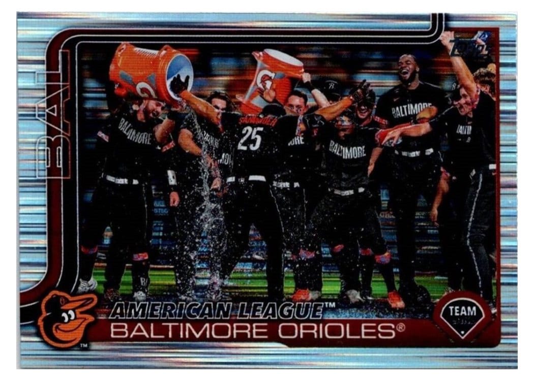 2025 Topps Base Set Baltimore Orioles #170 card