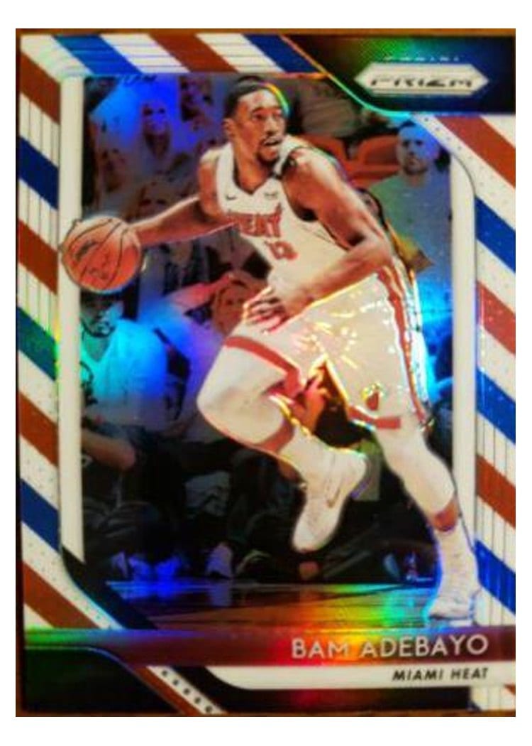 2018-19 Panini Prizm Base Set Bam Adebayo #226 card