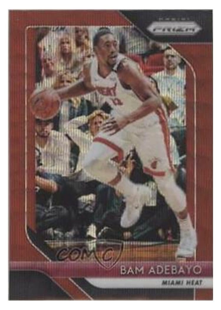 2018-19 Panini Prizm Base Set Bam Adebayo #226 card