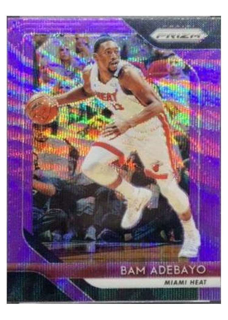 2018-19 Panini Prizm Base Set Bam Adebayo #226 card