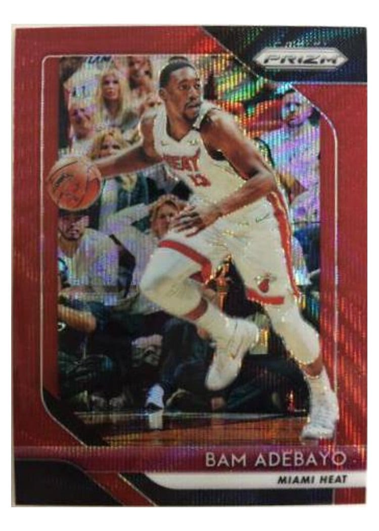 2018-19 Panini Prizm Base Set Bam Adebayo #226 card