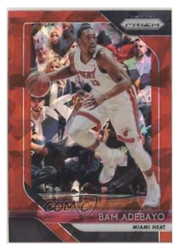 2018-19 Panini Prizm Base Set Bam Adebayo #226 card