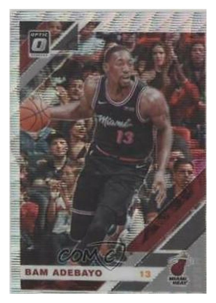 2019-20 Donruss Optic Base Set Bam Adebayo #41 card