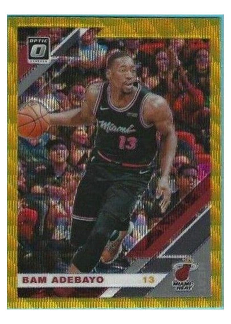 2019-20 Donruss Optic Base Set Bam Adebayo #41 card
