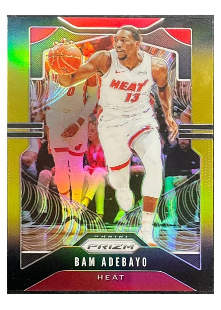 2019-20 Panini Prizm Base Set Bam Adebayo #144 card