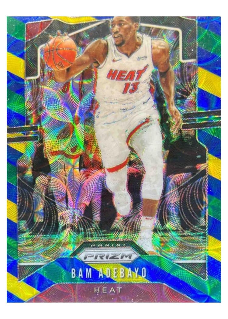 2019-20 Panini Prizm Base Set Bam Adebayo #144 card