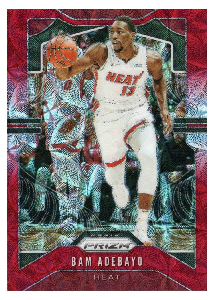 2019-20 Panini Prizm Base Set Bam Adebayo #144 card