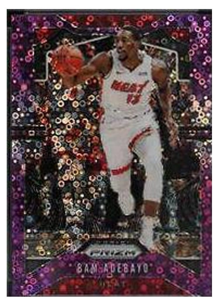 2019-20 Panini Prizm Base Set Bam Adebayo #144 card