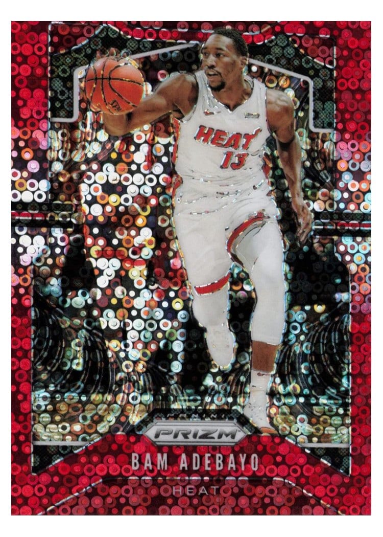 2019-20 Panini Prizm Base Set Bam Adebayo #144 card
