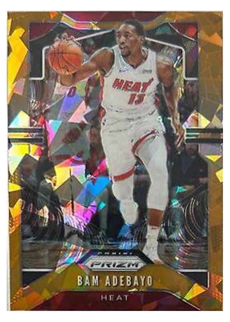 2019-20 Panini Prizm Base Set Bam Adebayo #144 card