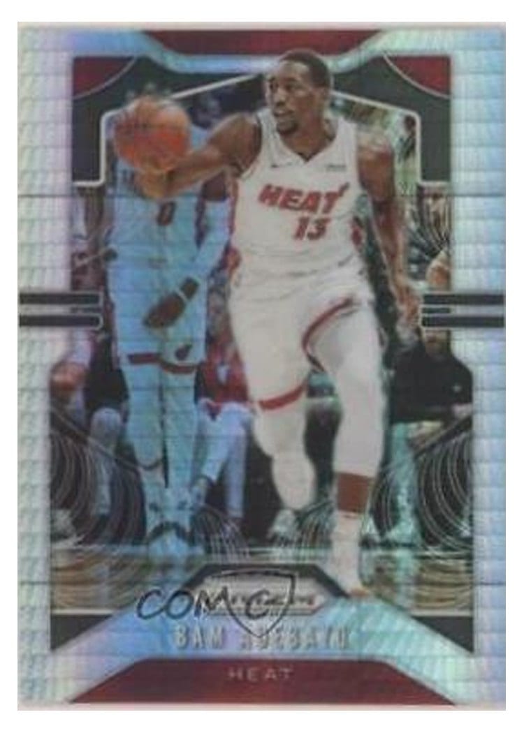 2019-20 Panini Prizm Base Set Bam Adebayo #144 card