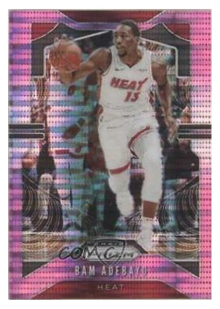 2019-20 Panini Prizm Base Set Bam Adebayo #144 card