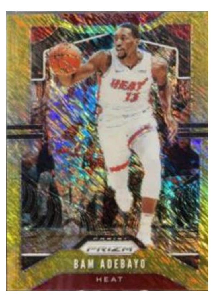 2019-20 Panini Prizm Base Set Bam Adebayo #144 card
