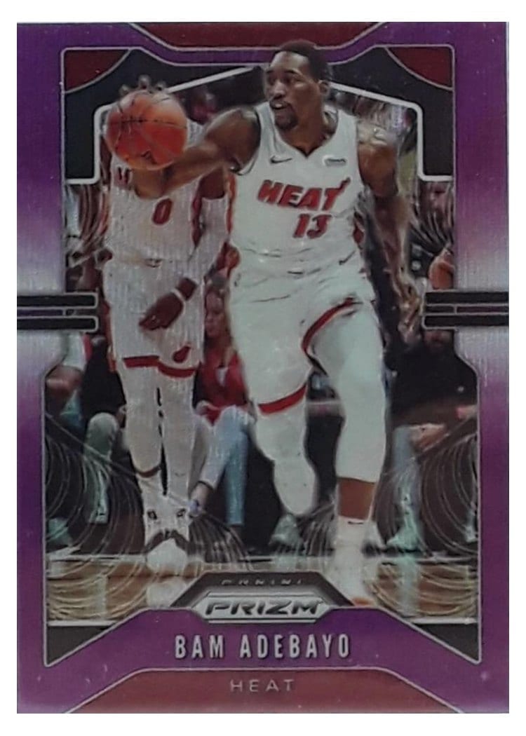 2019-20 Panini Prizm Base Set Bam Adebayo #144 card