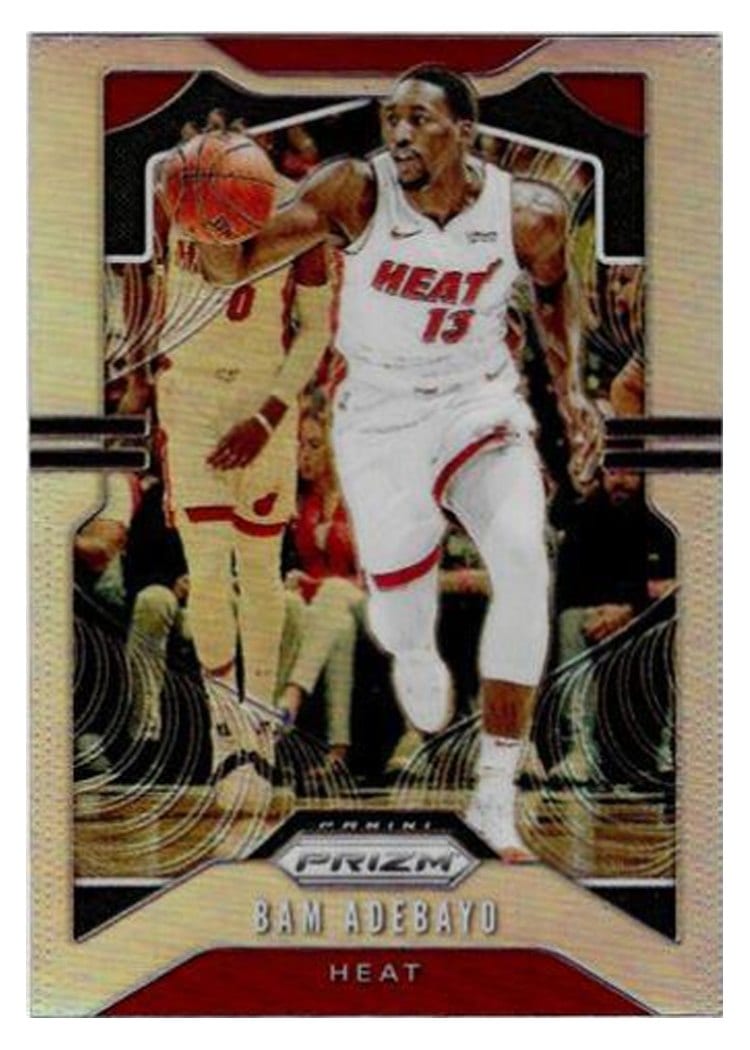 2019-20 Panini Prizm Base Set Bam Adebayo #144 card