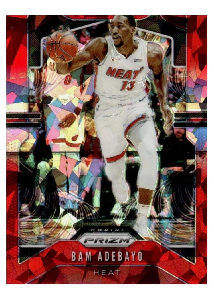 2019-20 Panini Prizm Base Set Bam Adebayo #144 card